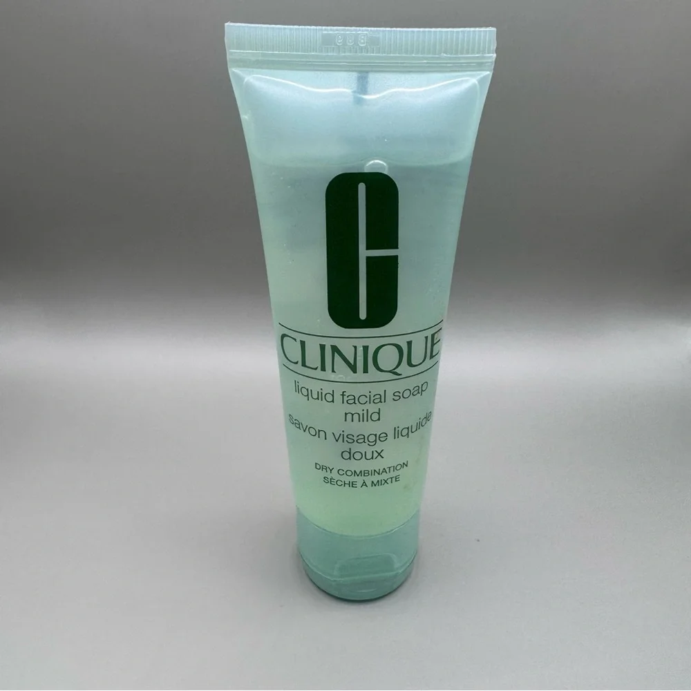 New Clinique Liquid Facial Soap Mild For Dry Combination Skin 1.7oz/50ml